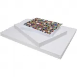 Bastelkarton, A2,A3,A4, 180 g, Weiß, 3x100 Bl./ 1 Pck