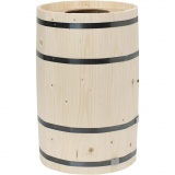 Karnevalsfass, Kiefernholz, H 50 cm, D 26 cm, 1 Stk