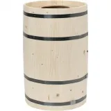 Karnevalsfass, Kiefernholz, H 50 cm, D 26 cm, 1 Stk