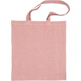 Stofftasche, Größe 38x42 cm,  185 g, Rosa, 1 Pck