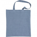 Stofftasche, Größe 38x42 cm, 185 g, Taubenblau, 1 Pck