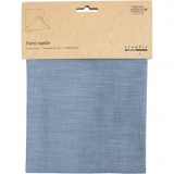 Stoffservietten, Größe 42x42 cm, 185 g, Taubenblau, 2 Stk/ 1 Pck