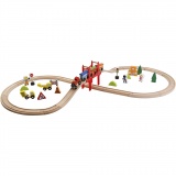 19-Teiliges Eisenbahnset von VIGA, 39 Teile/ 1 Pck