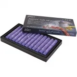 Gallery Ölkreiden, L 7 cm, D 11 mm, Dicke 11 mm, Violett, 12 Stk/ 1 Pck