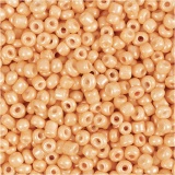 Rocailleperlen, D 3 mm, Größe 8/0, Lochgröße 0,6-1,0 mm, Pflaume, 25 g/ 1 Pck