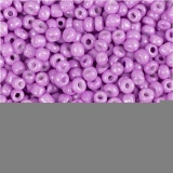 Rocailleperlen, D 3 mm, Größe 8/0, Lochgröße 0,6-1,0 mm, Softpink, 25 g/ 1 Pck