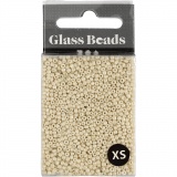 Rocailleperlen, D 1,7 mm, Größe 15/0, Lochgröße 0,5-0,8 mm, Staubrosé, 25 g/ 1 Pck