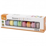 VIGA Holz-Macarons, Größe 4,5 cm, 8 Stk/ 1 Pck