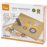 VIGA Hammer-Mosaik-Set, Fahrzeug, Größe 23x18 cm, 1 Stk