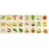 VIGA Laubsäge-Puzzle, 24 Teile/ 1 Set