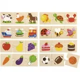 VIGA Holzpuzzle, 8 Teile/ 1 Set