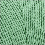Macramé-Kordel, L 315 M, Dicke 1 mm, Dünne Qualität 12/12, Hellgrün, 220 g/ 1 Knäuel