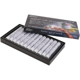 Gallery Ölkreiden, L 7 cm, D 11 mm, Dicke 11 mm, Grau Metall, 12 Stk/ 1 Pck