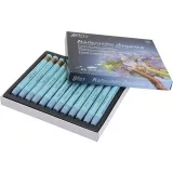 Gallery Aquarell-Kreide, Hellblau, 12 Stk/ 1 Pck