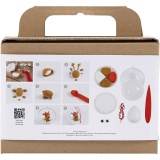 Mini Kreativ Set Modellieren, Rentier, 1 Pck