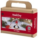 Mini Kreativ Set Modellieren, Pinguin, 1 Pck