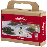 Mini Kreativ Set Modellieren, Schneemann, 1 Pck