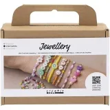 Mini Kreativ Mix Schmuck, Farbenfrohe Armbänder, 1 Pck