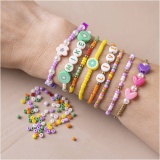 Mini Kreativ Mix Schmuck, Farbenfrohe Armbänder, 1 Pck