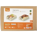 VIGA Spielzeug-Lebensmittel aus Holz, L 30 cm, B 22 cm, 17 Teile/ 1 Pck