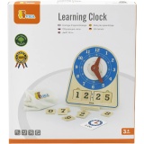 VIGA Lernuhr, H 28 cm, L 26 cm, B 13, 1 Stk