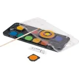 PRIMO Wasserfarben, D 30 mm, Sortierte Farben, 12 Farbe/ 1 Pck