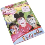 Eulenspiegel Gesichtsschminke-Booklet, 1 Stk