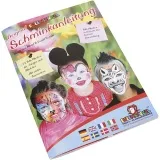 Eulenspiegel Gesichtsschminke-Booklet, 1 Stk