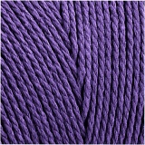 Baumwollzwirn - Sortiment, L 315 m, Dicke 1 mm, Dünne Qualität 12/12, Violett, 220 g/ 1 Knäuel