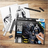 Kreativ Set Illustration, Batman: Helden & Bösewichte , sortierte Farben, 1 Packung