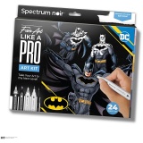 Kreativ Set Illustration, Batman: Helden & Bösewichte , sortierte Farben, 1 Packung