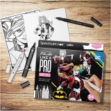 Kreativ Set Illustration, Harley Quinn, Sortierte Farben, 1 Packung