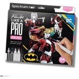 Kreativ Set Illustration, Harley Quinn, Sortierte Farben, 1 Pck