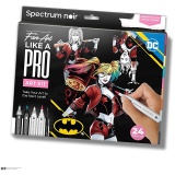 Kreativ Set Illustration, Harley Quinn, sortierte Farben, 1 Packung