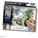 Kreativ Set Illustration, Harry Potter: Magische Kreaturen , Sortierte Farben, 1 Pck