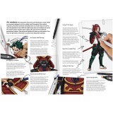 Kreativ Set Illustration, Weg des Samurai, Sortierte Farben, 1 Packung
