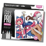 Kreativ Set Illustration, Himmlische Jungfrauen, Sortierte Farben, 1 Packung