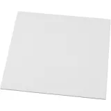 Leinwandplatte, Größe 20x20 cm, Dicke 3 mm, 280 g, Weiß, 12 Stk/ 1 Pck
