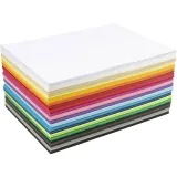 Bastelkarton, farbig, A3, 180 g, Sortierte Farben, 3x300 Bl./ 1 Pck