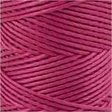 Bambuskordel, Dicke 1 mm, Dunkelpink, 65 m/ 1 Rolle