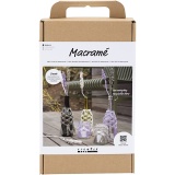 Kreativ Set Macramé, Glasdeko, 1 Pck