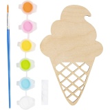 Mini Kreativ Set Malen, Eiswaffel, Sortierte Farben, 1 Pck