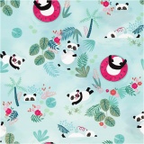 Geschenkpapier, Panda, B 50 cm, 80 g, 100 m/ 1 Rolle