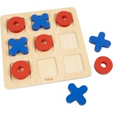 VIGA Tic-Tac-Toe, H 0,9 cm, L 22, B 22 cm, 1 Stk