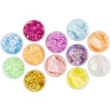 Glitter Clay, Sortierte Farben, 72x20 ml/ 1 Pck