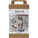 Starter Kreativ Set Schmuck Modellieren, Jewellery, Sortierte Farben, 1 Pck