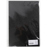 Plastikschrumpfplatten, A4, Schwarz, 10 Bl./ 1 Pck