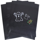 Plastikschrumpfplatten, A4, Schwarz, 50 Bl./ 1 Pck