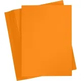 Bastelkarton, A5, 180 g, Orange, 100 Bl./ 1 Pck