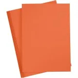 Bastelkarton, A3, Blatt 297x420 mm, 180 g, Orange, 20 Bl./ 1 Pck
